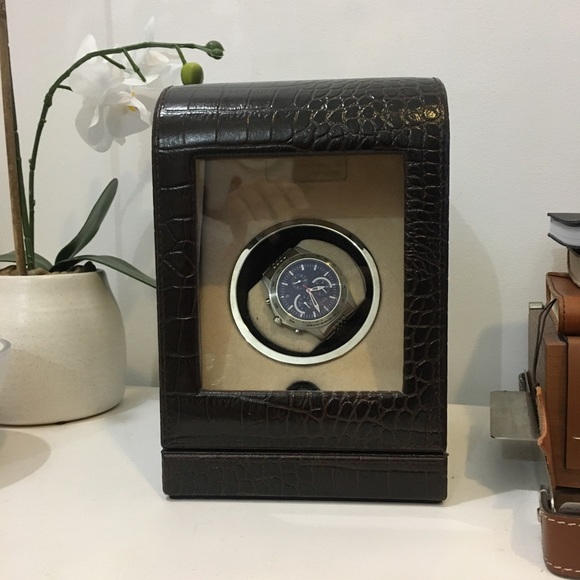 Renzo Romagnoli SINGLE WATCH WINDER BOX (New) - Picture 5 of 5